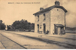 MILLY - Gare Du Tramway De Corbeil - Très Bon état - Milly La Foret