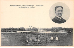 Aérodrome De JUVISY SUR ORGE - BOUCHOT Sur Monoplan DE PISCHOF - Très Bon état - Juvisy-sur-Orge