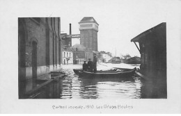 CORBEIL Inondé 1910 - Les Grands Moulins - Très Bon état - Corbeil Essonnes