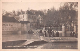 JUVISY - Inondation 1910 - Pont De Juvisy - Usine Lebèque - Très Bon état - Juvisy-sur-Orge