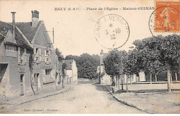 EGLY - Place De L'Eglise - Très Bon état - Andere & Zonder Classificatie