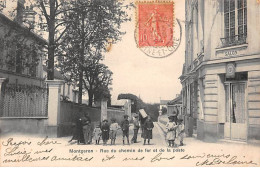 MONTGERON - Rue Du Chemin De Fer Et De La Poste - Très Bon état - Montgeron