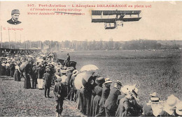 PORT AVIATION - L'Aéroplane DELAGRANGE En Plein Vol à L'Aérodrome De JUVISY SUR ORGE - Très Bon état - Juvisy-sur-Orge