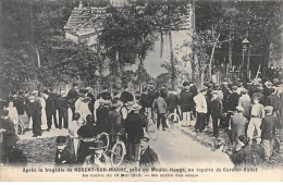 Après La Tragédie De NOGENT SUR MARNE Près Du Moulin Rouge - Le Matin Du 15 Mai 1912 - Sortie Des Corps - Très Bon état - Nogent Sur Marne