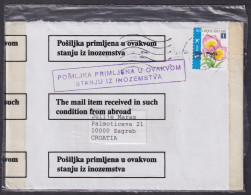 Belgium 2010, Damaged Letter - Repackaged And Noted "Shipment Received In This Condition" - Otros & Sin Clasificación