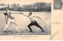 Ecole Normale De Gymnastique De JOINVILLE - Assaut De Canne - état - Joinville Le Pont