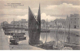 CONCARNEAU - Vue Générale Du Quai Peneroff - Le Bassin - Très Bon état - Concarneau