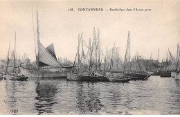 CONCARNEAU - Sardinières Dans L'Avant Port - Très Bon état - Concarneau