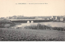 CONCARNEAU -Panorama Pris De La Rivière Du Moras - Très Bon état - Concarneau