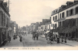 CONCARNEAU - L'Avenue De La Gare - Très Bon état - Concarneau