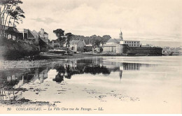 CONCARNEAU - La Ville Close Vue Du Passage - Très Bon état - Concarneau