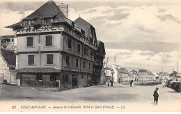 CONCARNEAU - Annexe De L'Atlantic Hôtel Et Quai Pénéroff - Très Bon état - Concarneau