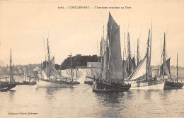 CONCARNEAU - Thonniers Rentrant Au Port - Très Bon état - Concarneau