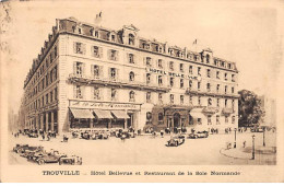 TROUVILLE - Hôtel Bellevue Et Restaurant De La Sole Normande - Très Bon état - Trouville