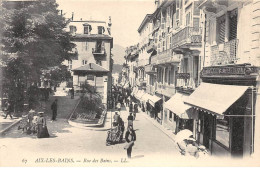 AIX LES BAINS - Rue Des Bains - Très Bon état - Aix Les Bains
