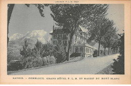 COMBLOUX - Grand Hôtel PLM Et Massif Du Mont Blanc - Très Bon état - Autres & Non Classés