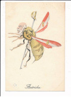 MILITAIRE: Ww1 - Caricature Militaire, Militaire Insecte Autriche - Très Bon état - War 1914-18