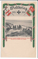 MILITAIRE: Ww1 - Caricature Militaire - Très Bon état - Weltkrieg 1914-18
