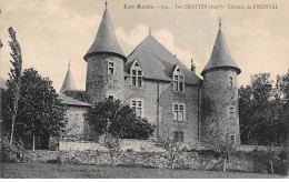 LES CROTTES - Château De PICONTAL - état - Altri & Non Classificati