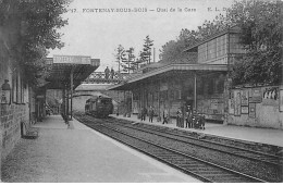 FONTENAY SOUS BOIS - Quai De La Gare - Très Bon état - Fontenay Sous Bois