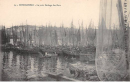 CONCARNEAU - Le Port, Séchage Des Filets - Très Bon état - Concarneau