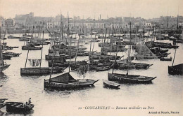 CONCARNEAU - Bateaux Sardiniers Au Port - Très Bon état - Concarneau