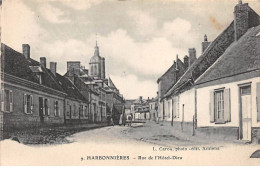 HARBONNIERES - Rue De L'Hôtel Dieu - Très Bon état - Altri & Non Classificati