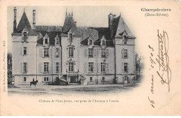 CHAMPDENIERS - Château De Pont Jarno - état - Champdeniers Saint Denis