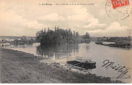 LE PECQ - Ile Corbières Et Pont Du Chemin De Fer - Très Bon état - Le Pecq