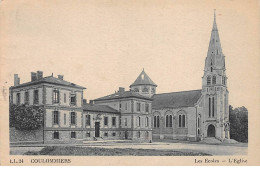 COULOMMIERS - Les Ecoles - L'Eglise - Très Bon état - Coulommiers