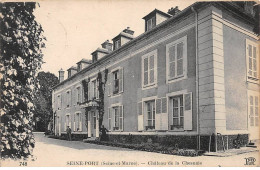 SEINE PORT - Château De La Chesnaie - Très Bon état - Other & Unclassified