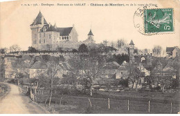 Château De MONTFORT , Vu De La Route De Vitrac - Très Bon état - Sarlat La Caneda