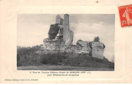 Tour De L'ancien Château Féodal De GURCON Près Villefranche De Longchapt - Très Bon état - Altri & Non Classificati