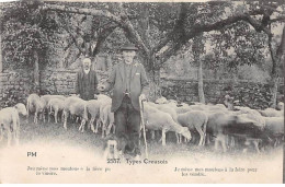 Types Creusois - Je Mène Mais Moutons à La Foire Pour Les Vendre - PM - Très Bon état - Other & Unclassified