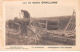 CHALLAND, Négociant à NUITS SAINT GEORGES - La Vendange - Chargement Des Raisins - Très Bon état - Nuits Saint Georges