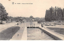 DIJON - Ecluse Et Port Du Canal - Très Bon état - Dijon
