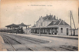 CHATILLON SUR SEINE - La Gare - Très Bon état - Chatillon Sur Seine