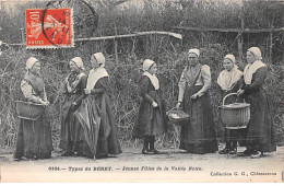 Types Du BERRY - Jeunes Filles De La Vallée Noire - Très Bon état - Autres & Non Classés