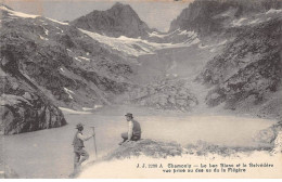 CHAMONIX - Le Lac Blanc Et Le Belvédère - Très Bon état - Chamonix-Mont-Blanc