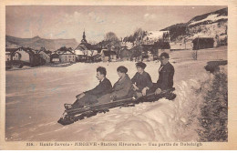 MEGEVE - Une Partie De Bobsleigh - Très Bon état - Megève