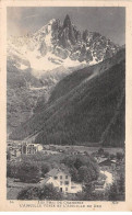 LES PRAZ DE CHAMONIX - L'Aiguille Verte Et L'Aiguille Du Dru - Très Bon état - Chamonix-Mont-Blanc