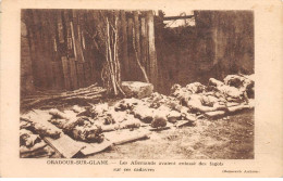 ORADOUR SUR GLANES - LEs Allemands Avaient Entassé Des Fagots Sur Ces Cadavres - Très Bon état - Oradour Sur Glane