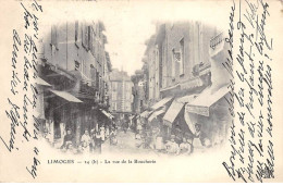 LIMOGES - La Rue De La Boucherie - Très Bon état - Limoges