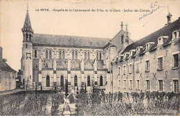 LA PUYE - Chapelle De La Communauté Des Filles De La Croix - Jardins Des Cloîtres - Très Bon état - Otros & Sin Clasificación