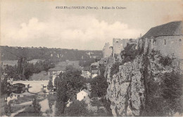 ANGLES SUR L'ANGLIN - Ruines Du Château - Très Bon état - Sonstige & Ohne Zuordnung