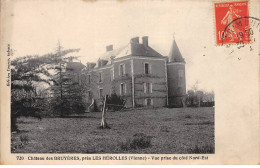 Château Des BRUYERES Près LES HEROLLES - Vue Prise Du Côté Nord Est - Très Bon état - Otros & Sin Clasificación