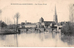 SAINT SAVIN SUR GARTEMPE - Le Vieux Pont - Très Bon état - Saint Savin