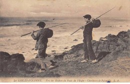 LES SABLES D'OLONNE - Vers Les Rochers Du Puits De L'Enfer - Chercherus De Palourdes - Très Bon état - Sables D'Olonne