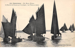 CONCARNEAU - Nos Marins Bretons - La Rentrée Des Barques Par Brise Légère - Les Voiles En Ciseaux - Très Bon état - Concarneau