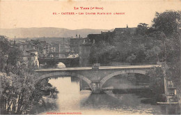 CASTRES - Les Quatre Ponts Sur L'Agout - Très Bon état - Castres